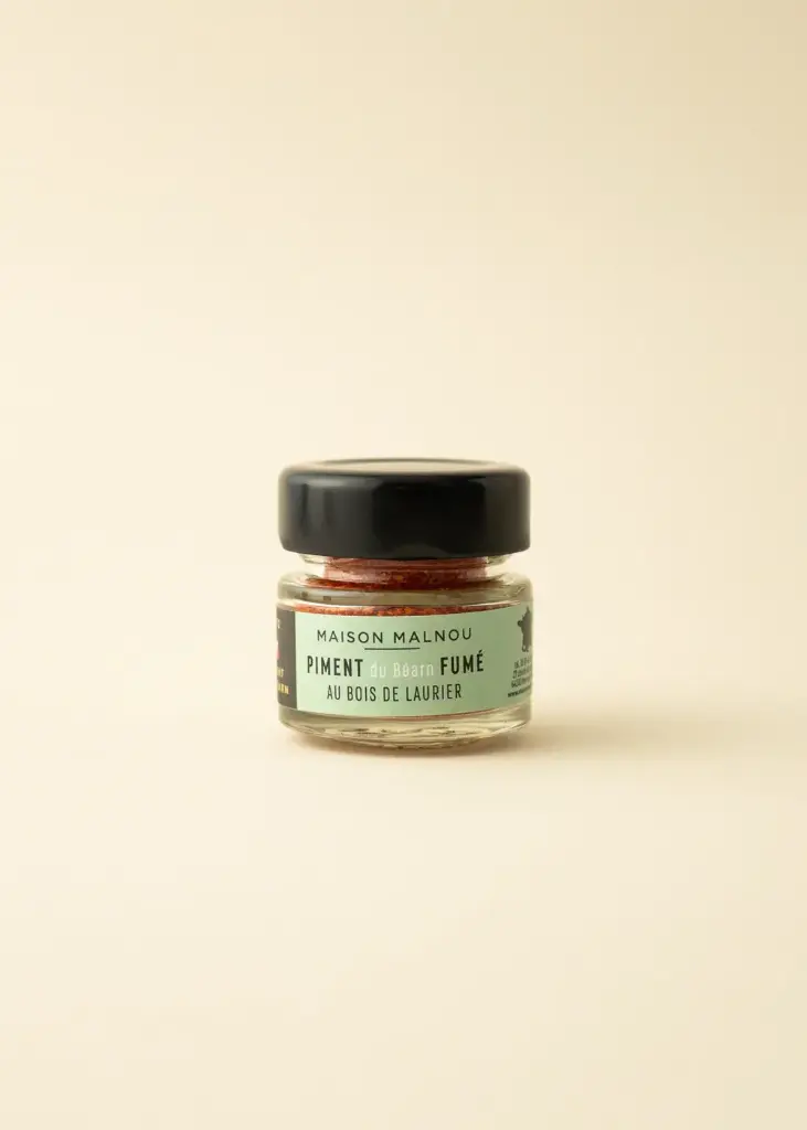 Piment Gorria fumé au bois de Laurier