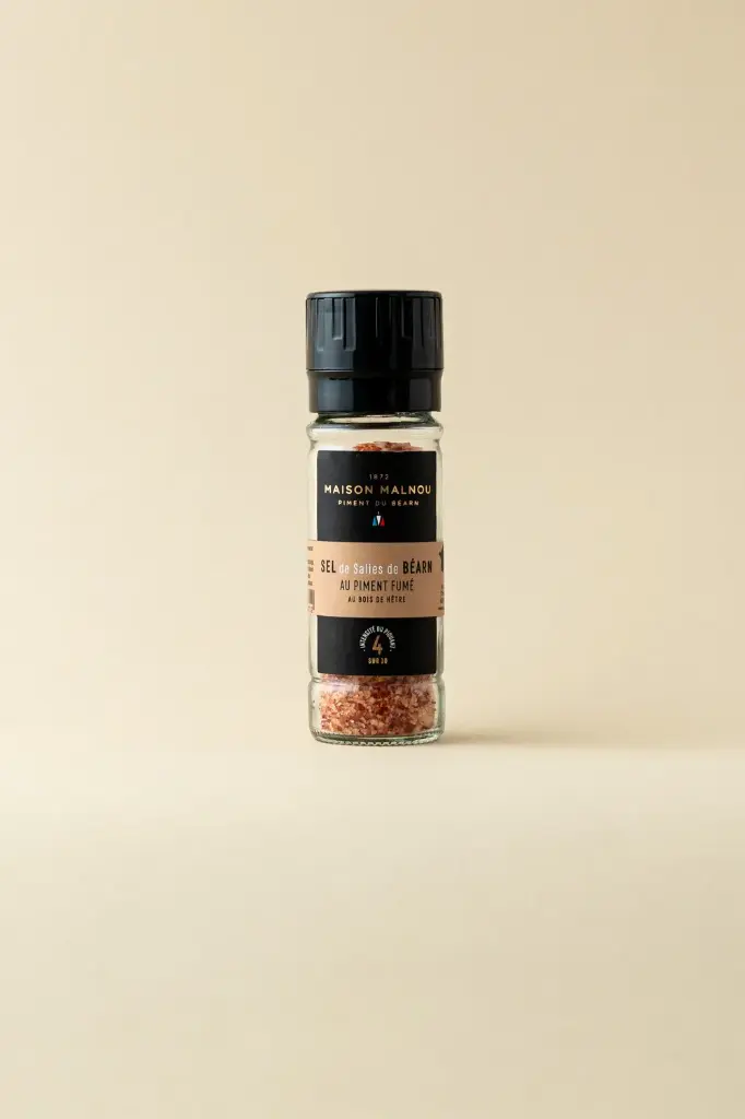 [SPHBM80] Sel de Salies au Piment Gorria fumé